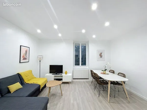 Appartement 2 chambres meublé
