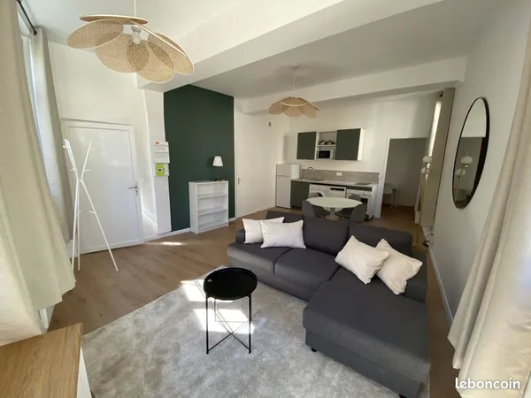 Meublé 2 pièces 40 m²