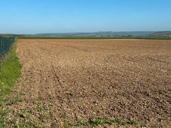 Terrain constructible plat 4 780 m² - divisible - Lézinnes