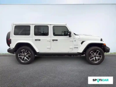 Jeep Wrangler unlimited 2.0 t 380ch 4xe sahara command trac