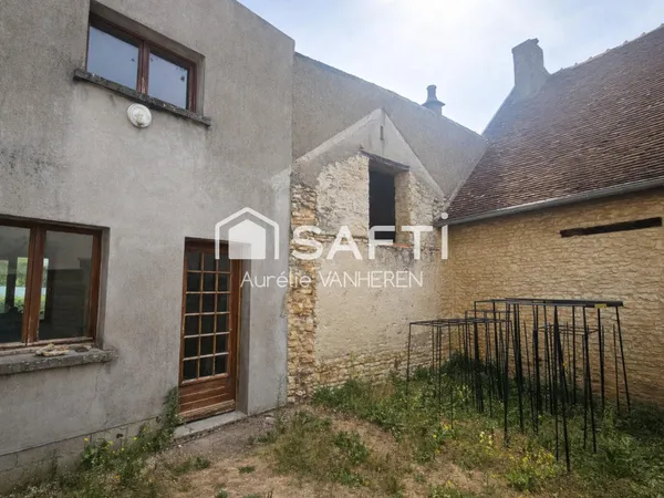 maison de village avec rez-de-chaussée autonome