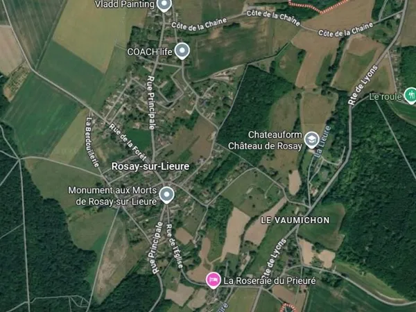 Terrain 1 200 m² Rosay Sur Lieure