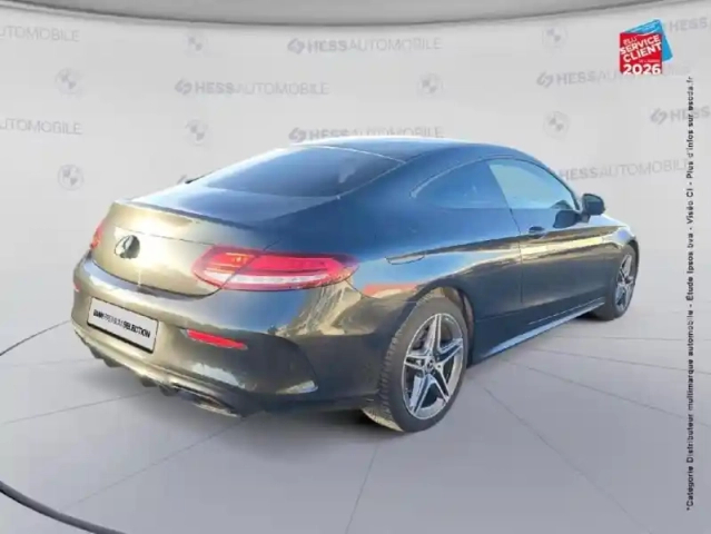 Mercedes Classe C coupé 180 1.6 156ch amg line euro6d-t sieges chauf/cuir gps camera carplay — photo 6