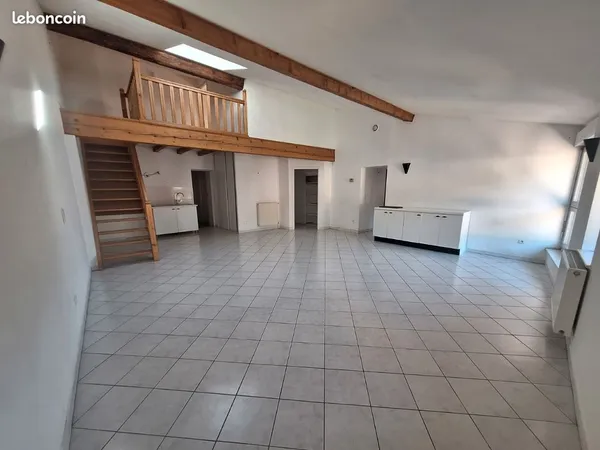 Die centre-ville - Appartement de 105 m², 4 chambres et mezzanine