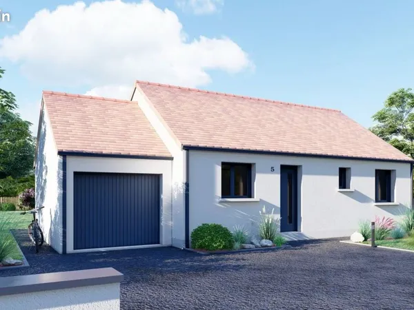 Projet de construction d'une maison 60.17 m² avec terrain à CHEIX-EN-RETZ (44)