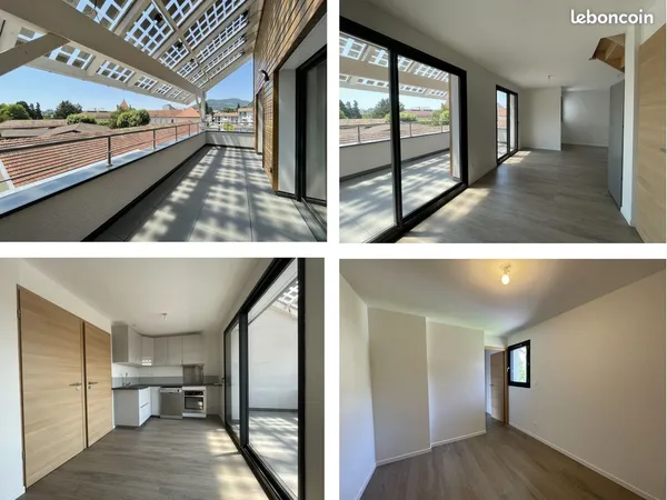 Petit T4 70 m² duplex garage cuisine équipée