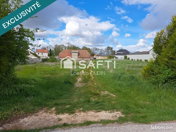 Terrain 1240 m² SAINT-FLAVY