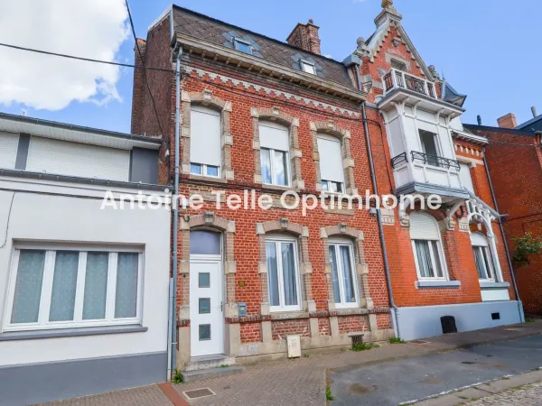 Le Cateau - Grande maison familiale 190 m² - Jardin clos - 5 chambres possibles & "+"