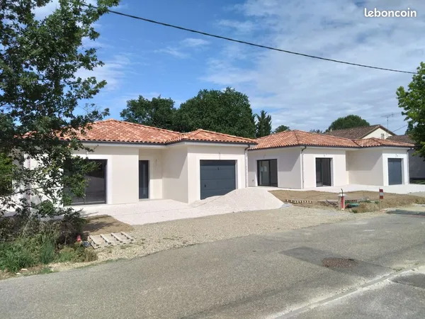 Donzac a louer maison neuve 95m2 habitable 950/mois