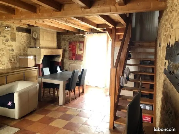 Maison 3 chambres jardin