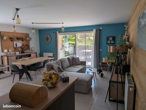 T3 lumineux, avec grande terrasse, garage et cave - Saint-Paul-en-Chablais
