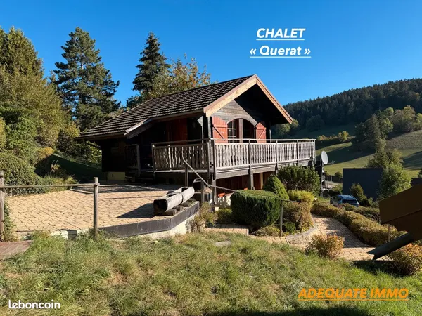 CHALET bois « Querat