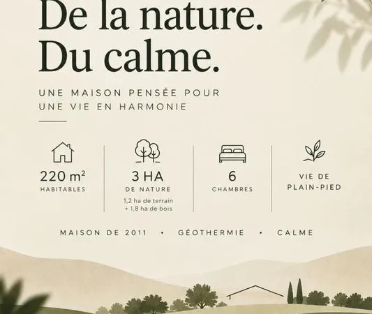 Maison 7 pièces 220 m²