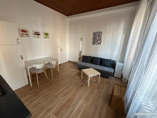 Appartement 2 pièces meublé proche gare