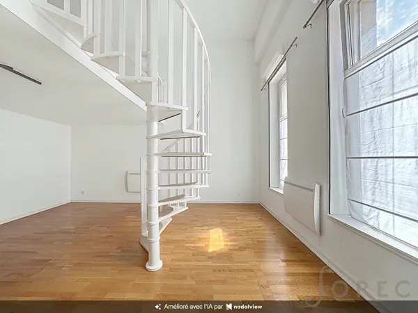 Metz Quartier Saulcy F2 en duplex lumineux sans travaux