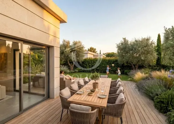 JUAN-LES-PINS - PROGRAMME NEUF - 3 PIÈCES - REZ-DE-JARDIN - JARDIN 95 M²