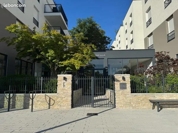 Location - Appartement - T2 Meublé Neuf - 40 m² - terrasse 8 m² - garage - cave - local à vélo - loc