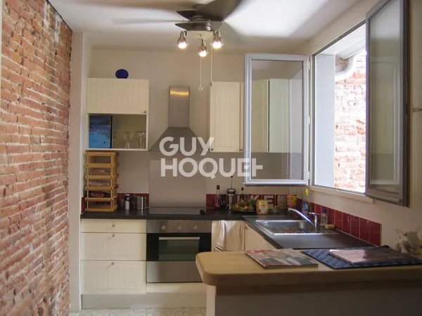 APPARTEMENT T2 46 m² - QUARTIER SAINT-AUBIN - NON MEUBLÉ - 2ème ET DERNIER ETAGE